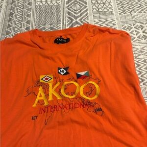 Akoo Orange International Graphic Tee